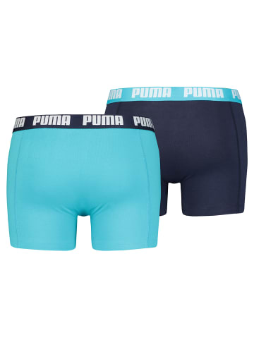 Puma Boxershorts PUMA BASIC BOXER 6P in 796 - Aqua / Blue