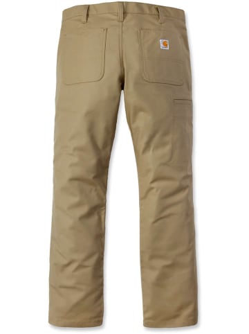 CARHARTT  Arbeitshose "RF Canvas 103109" in Braun