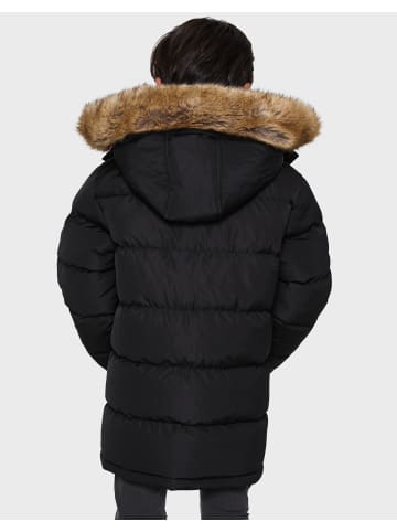 Threadboys Winterjacke Puffer Hugos in Schwarz