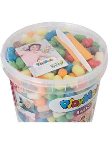 PlayMais® Basic 500 Bastelset Eimer 500 Stück Natürliches Spielzeug 3+ Kreativset