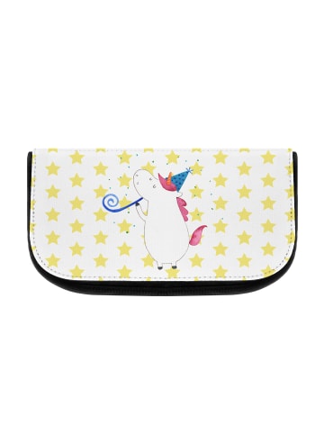 Mr. & Mrs. Panda Toiletry Bag Einhorn Party ohne Spruch in Weiß