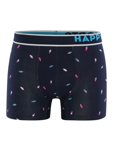 Happy Shorts Retroshorts Trunks in Blau
