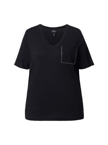 Ulla Popken Shirt in schwarz