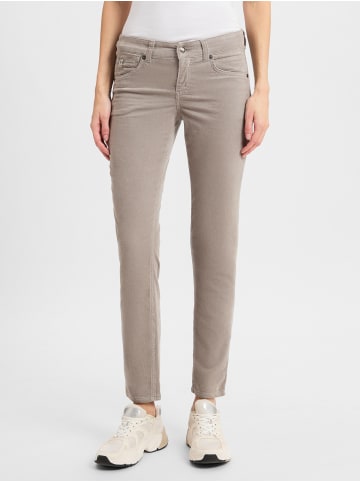 MAC HOSEN Five-Pocket in hellgrau