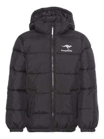 Kangaroos Winterjacke in schwarz