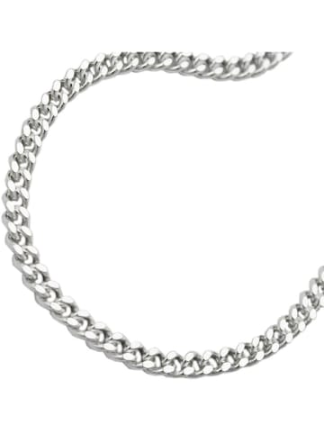 Gallay Kette 3mm Flachpanzerkette diamantiert Silber 925 55cm in silber