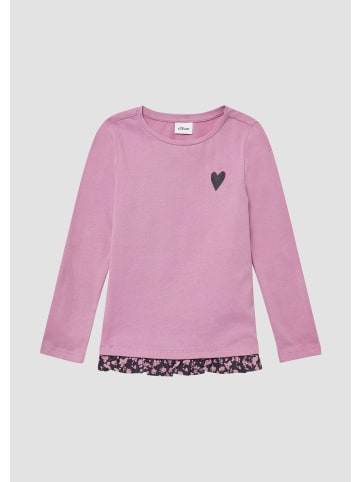 s.Oliver T-Shirt in 4189_zartrosa