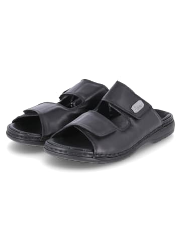 rieker Pantoletten in schwarz