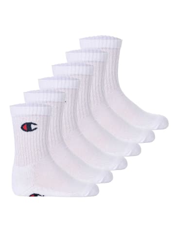 Champion Socken 6er Pack in Weiß