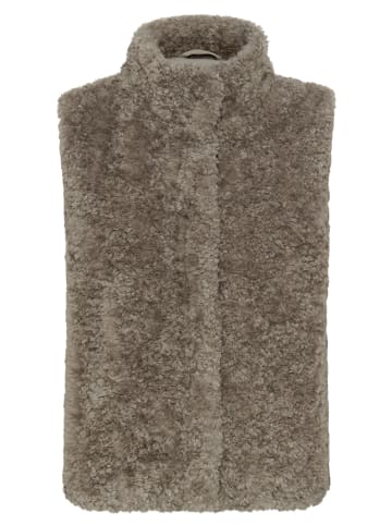 Olsen Weste in taupe - 0001