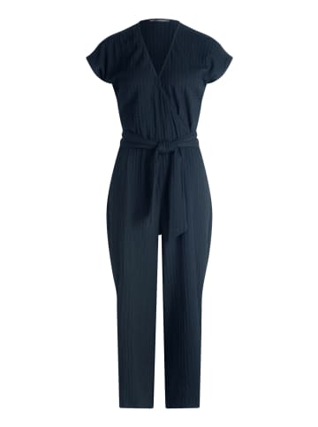 Betty Barclay Jumpsuit mit Bindegürtel in dunkelblau