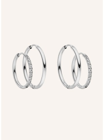 PURELEI 2tlg. Ohrring-Set Lovely Glitter in Silber