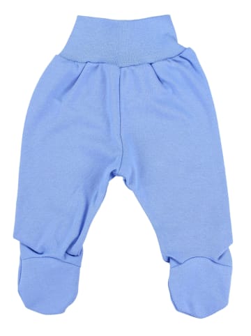 TupTam Baby Hose mit Fuß 5er Pack in blau/grau