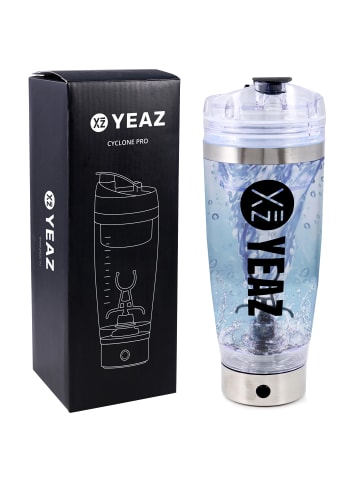 YEAZ CYCLONE PRO elektrischer mixer usb 600ml in transparent