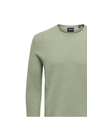 Only&Sons Dünner Langarm Strickpullover Rundhals Basic Sweater ONSPANTER in Mint