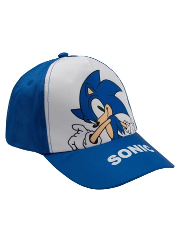 Sonic Sonic The Hedgehog Kappe Cap Basecap Baseballkappe verstellbar in blau
