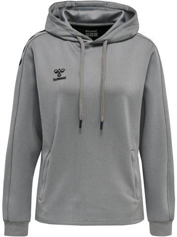 Hummel Hoodie Hmlcore Xk Poly Sweat Hoodie Woman in GREY MELANGE