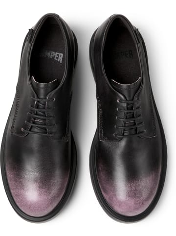 Camper Schnürschuhe " Dean " in Schwarz Rosa