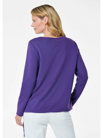 GOLDNER Sweatshirt Sweatshirt in lila