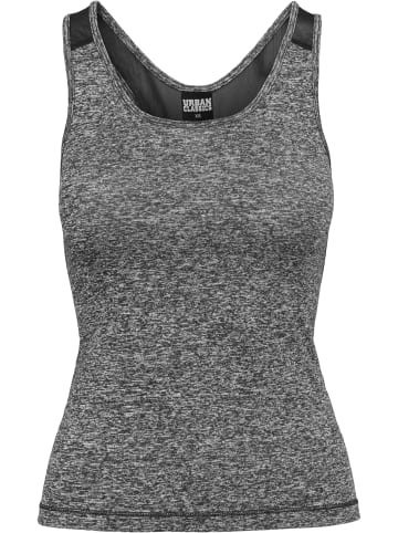 Urban Classics Tank-Tops in charcoal/white/black