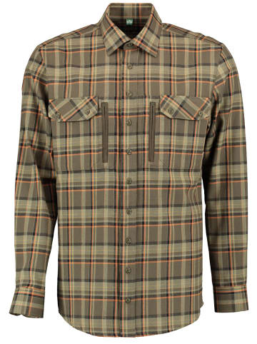 Tom Collins Hemd Prulod in khaki/schlamm