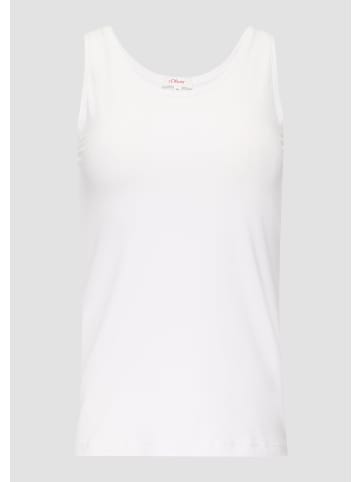 s.Oliver T-Shirt in 0100_weiß