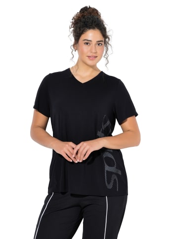 Ulla Popken Shirt in schwarz