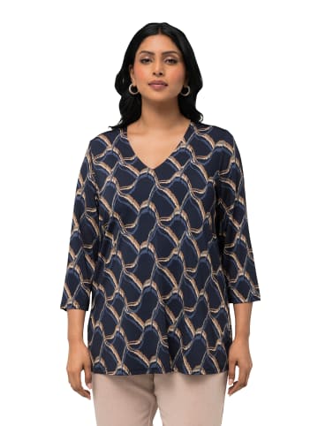 Ulla Popken Shirt in dunkles marine