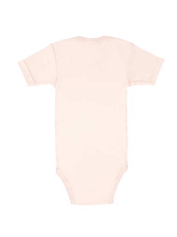 Logoshirt Baby-Body DER KLEINE MAULWURF - Print in rosé