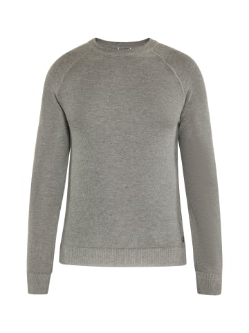 DreiMaster Herren Pullover in Grau Melange