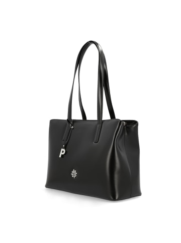 PICARD Black Tie Black Tie Schultertasche Leder 36 cm in schwarz
