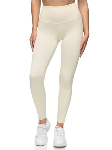 Tazzio Leggings "F302" - High-Waist - in Beige