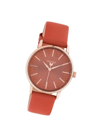 Oozoo Analog-Armbanduhr Oozoo Timepieces rot mittel (ca. 35mm)