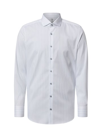 OLYMP Hemd in weiß hellblau