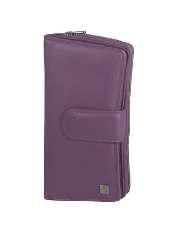 Greenburry Spongy Geldbörse Leder 9,5 cm in purple