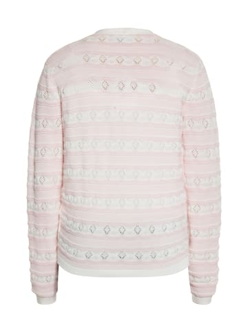 Usha Women Cardigan in Zartrosa Wollweiss