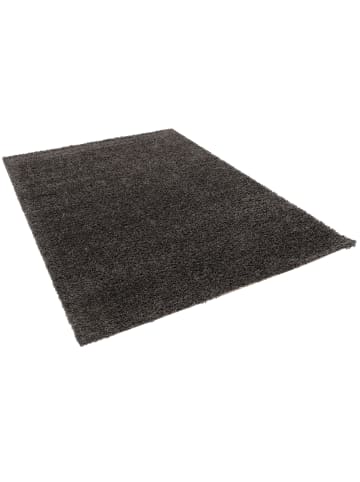 Pergamon Hochflor Langflor Shaggy Teppich Fluffy in Antraciet