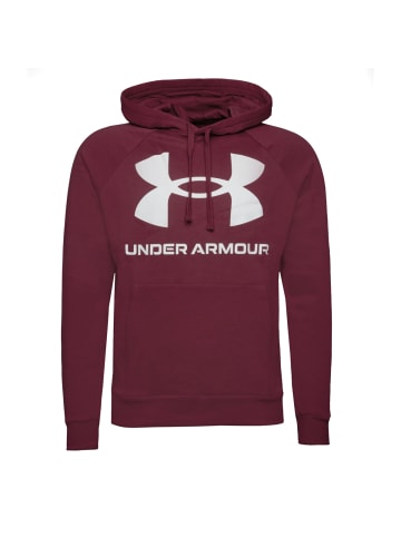 Under Armour Kapuzenpullover Rival Fleece Big Logo in rot