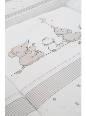 roba Wickelauflage 'Sternenzauber' - Pflegeleicht & abwischbar - Weiß