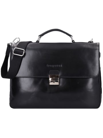 Bugatti Romano Messenger Leder 40 cm Laptopfach schwarz
