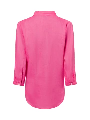 Franco Callegari Leinenbluse in koralle - 0032
