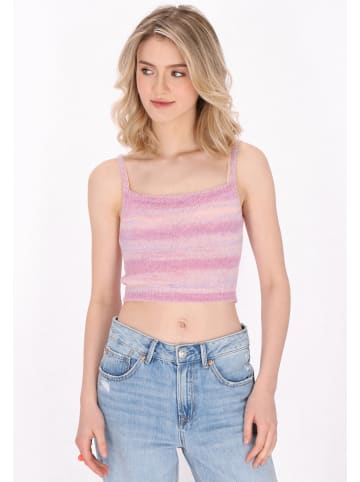 myMo Women Top in lilac multicolor