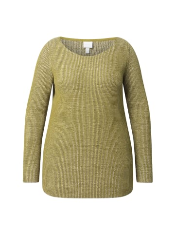 Ulla Popken Pullover in blattgrün