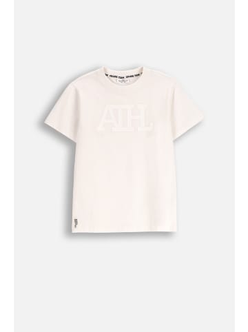 Coccodrillo T-Shirt mit kurzem Ärmel in ecru