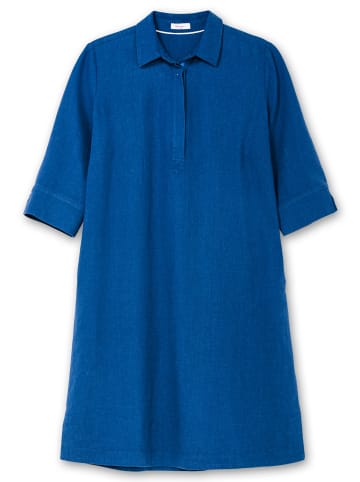 sheego Blusenkleid in blaubeere