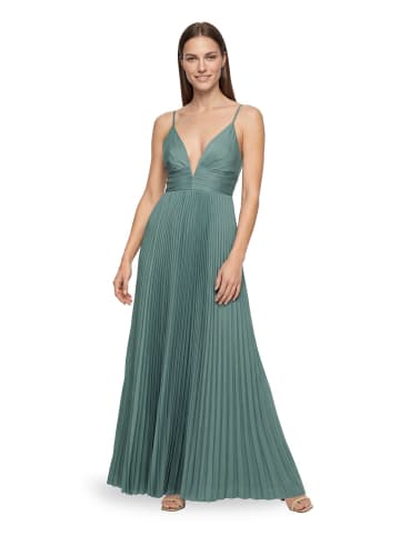 Vera Mont Chiffonkleid mit V-Ausschnitt in Cloudy Sky