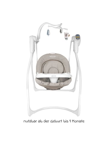 Graco Schaukel Lovin Hug ab Geburt - 9 Monate mit in braun,weiss
