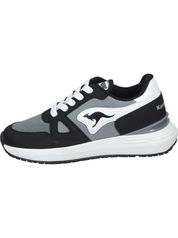 Kangaroos Sneakers Low in jet black/steel grey