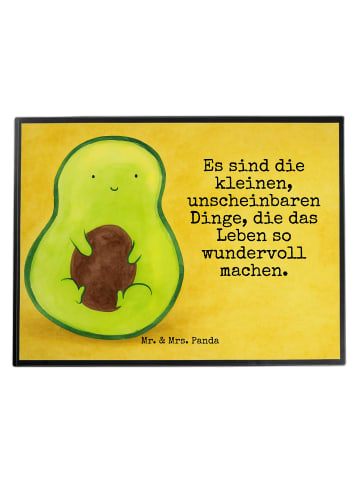 Mr. & Mrs. Panda schreibtischunterlage Avocado Kern Design mit S... in Weiß