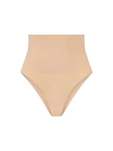 Bye Bra Shapingslip Seamless High Waist Brief in Beige